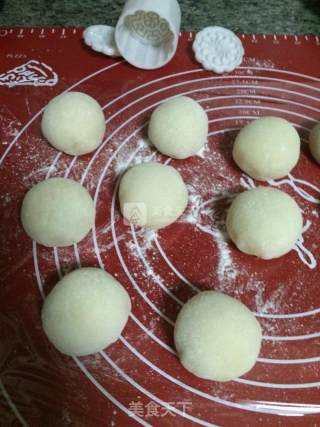 Snowy Mooncake recipe