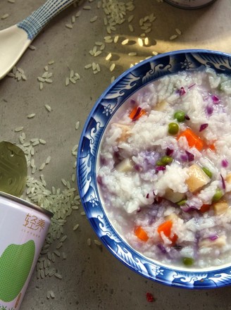 Vegetable Fragrant Rice Porridge recipe