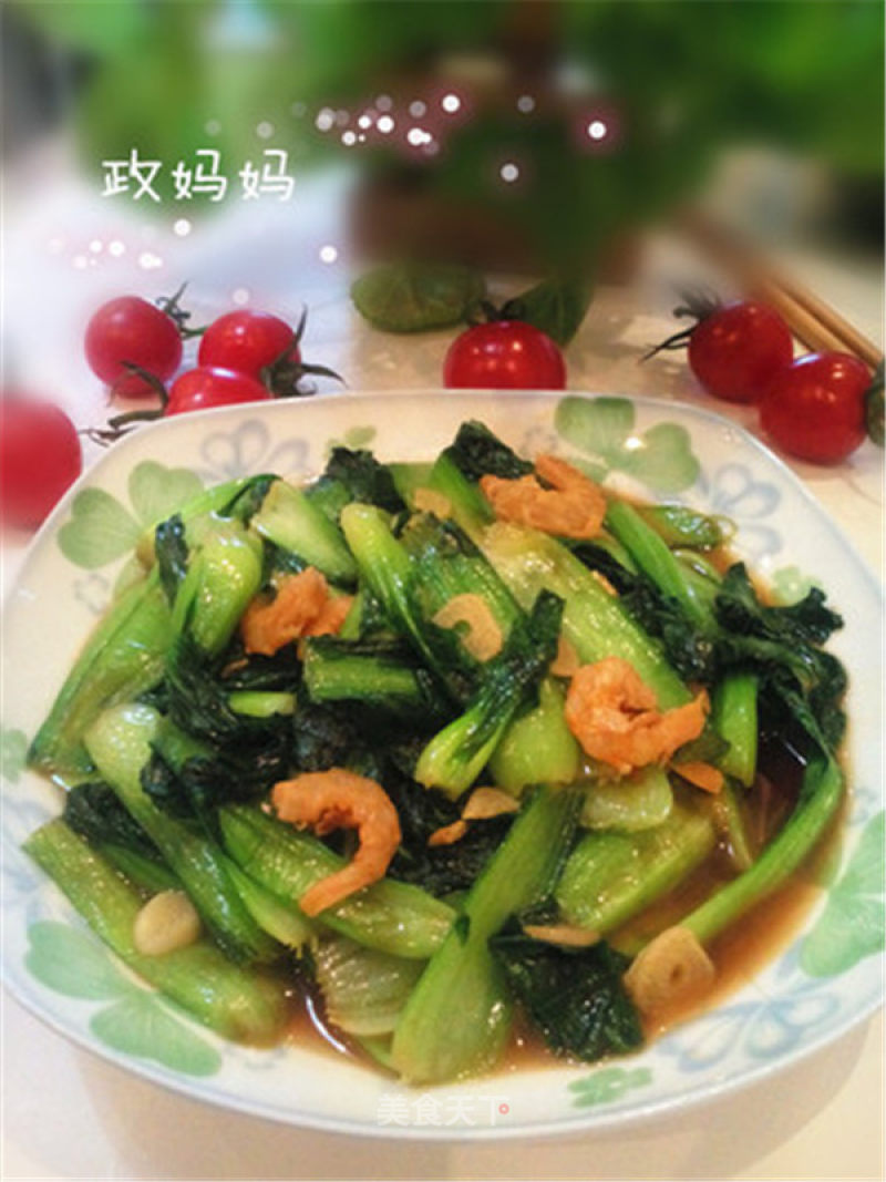 Stir-fried Sea Rice with Canola recipe