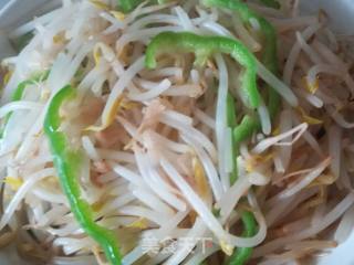 Hot and Sour Mung Bean Sprouts recipe