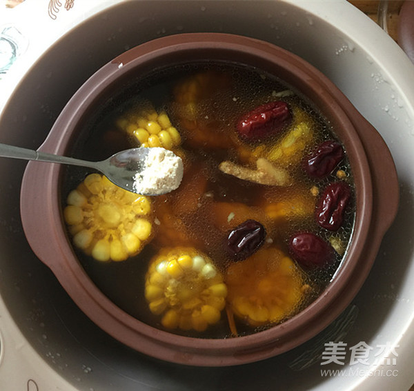 Cordyceps Flower Corn Pot Rib Soup recipe