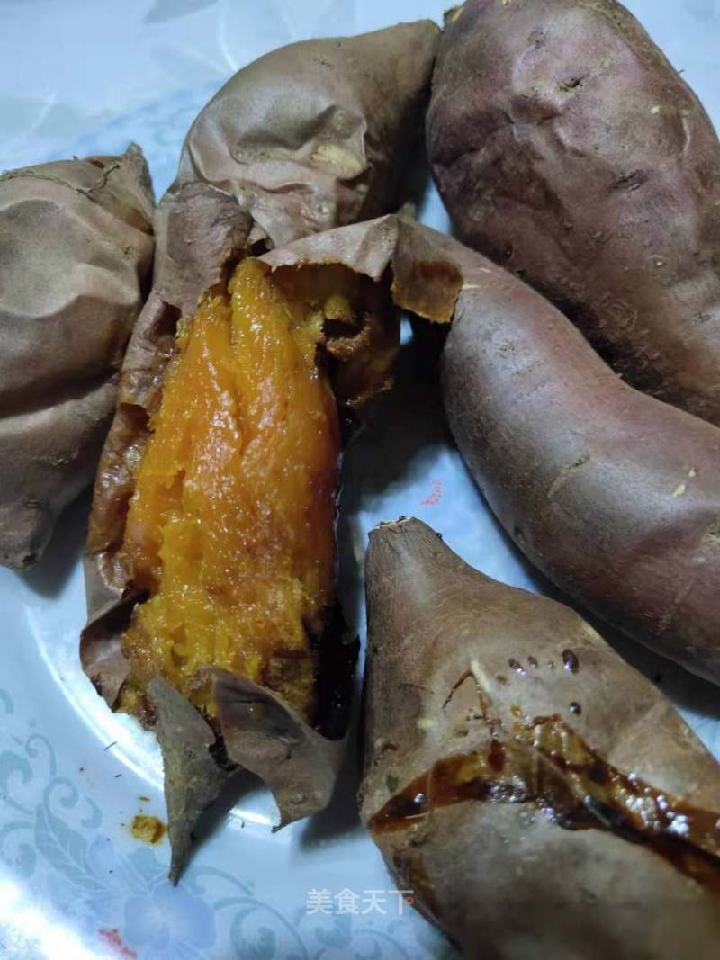 Peng Dou Takes You to Make An Air Fryer Version of Roasted Sweet Potatoes recipe