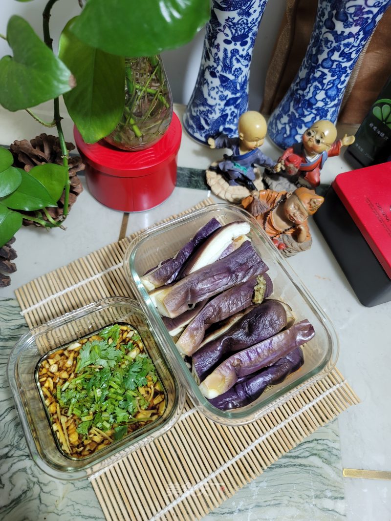 Steamed Purple Eggplant recipe