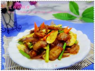 【yiru Private House Festive Banquet Dishes】zizania White Twice-boiled Pork recipe