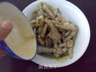 Chicken Feet with Onion recipe