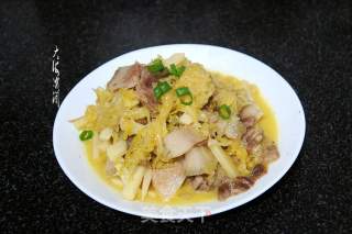 Sauerkraut Pork Stew with Potatoes recipe