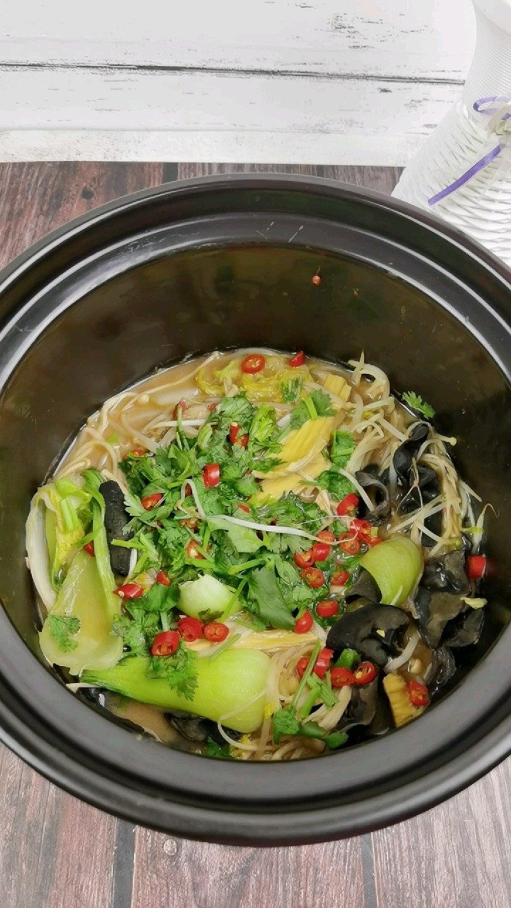 Tong Dawei The Same Low-fat Diet Meal-zhai Vegetable Pot, The Most Practical in Four Seasons