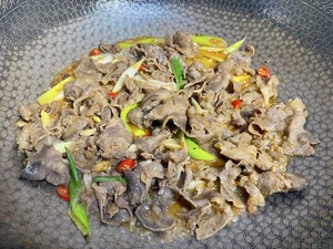 Beef with Scallions recipe