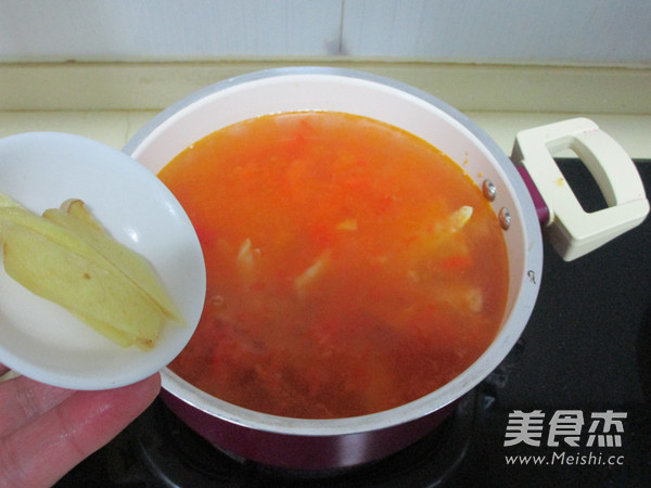 Tomato Beef Soup Hot Pot recipe