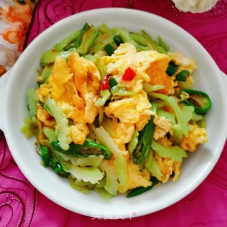 Bitter Gourd Scrambled Eggs recipe