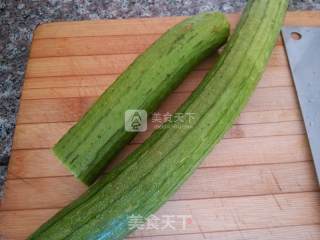 Fried Loofah Peel recipe