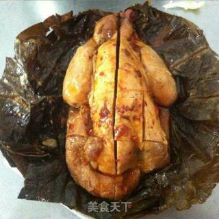 Oven Version of Lotus Leaf Chicken recipe