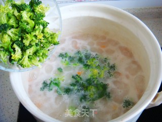 Vegetable Shrimp Congee recipe