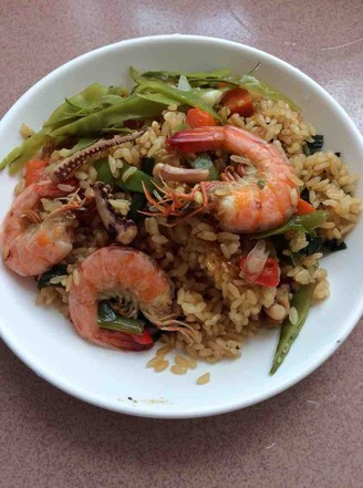 Shrimp and Squid Rice