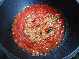 Spaghetti with Tomato Minced Meat recipe