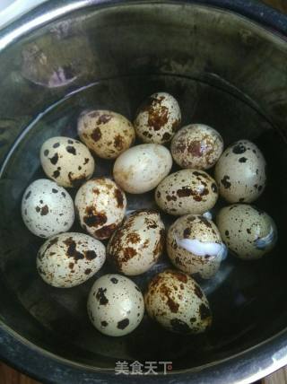 Tiger Skin Quail Eggs recipe