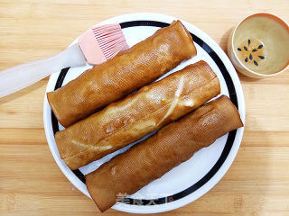 Smoked Bean Curd Meat Roll recipe