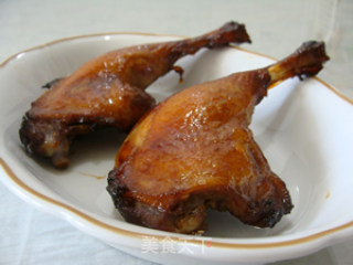 Roasted Duck Leg in Honey Sauce recipe