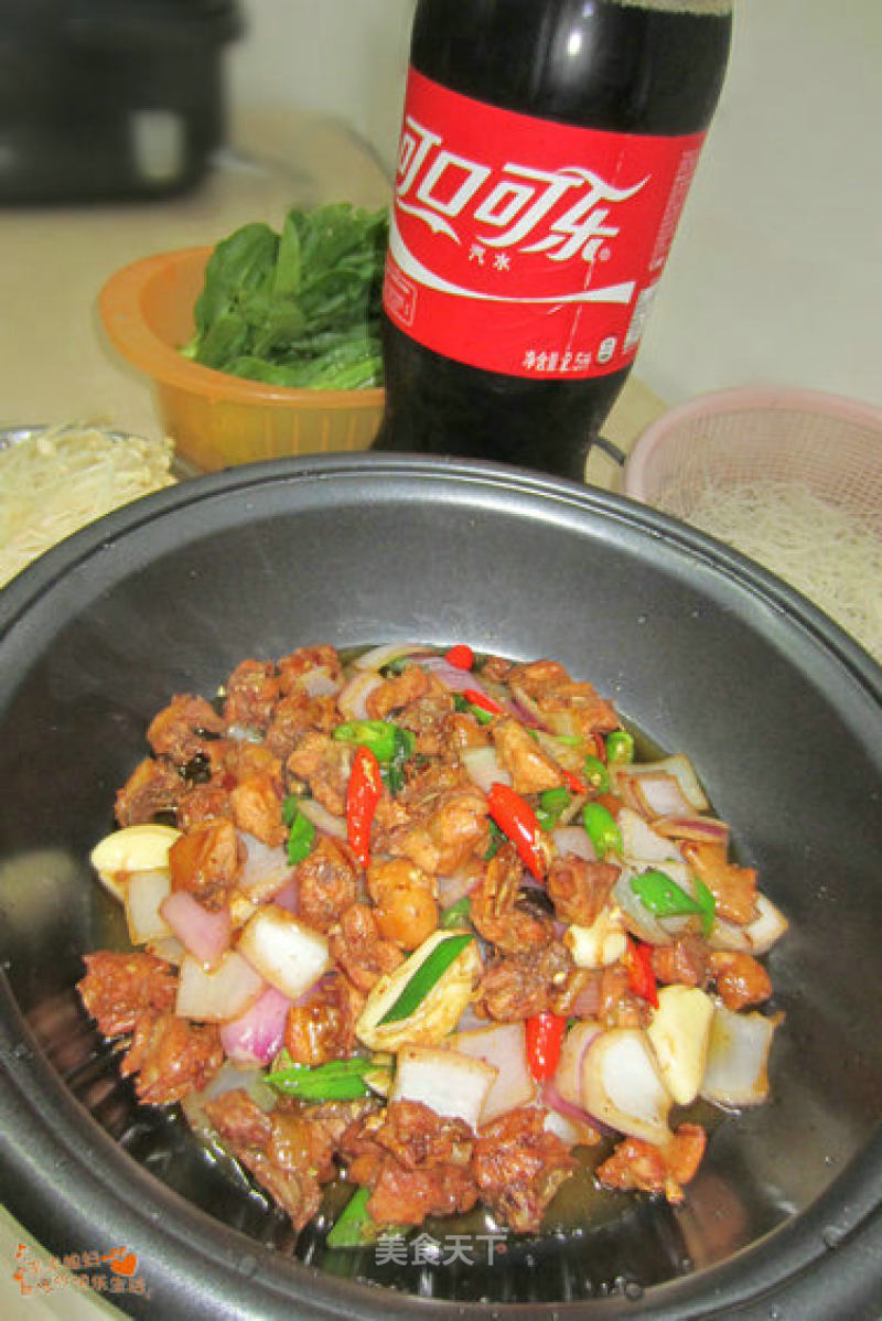 Spicy Chicken Hot Pot recipe