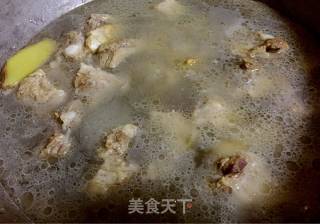 Chinese Cabbage Vermicelli Pork Rib Soup recipe