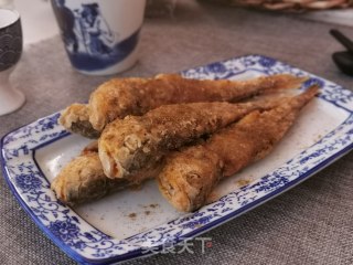 Fried Wild Yellow Croaker recipe