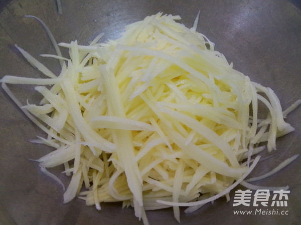 Vinegar Shredded Potatoes recipe
