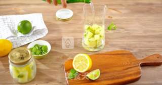 Nuc Juice Machine Recipe: Lemon Mint Drink, Refreshing recipe