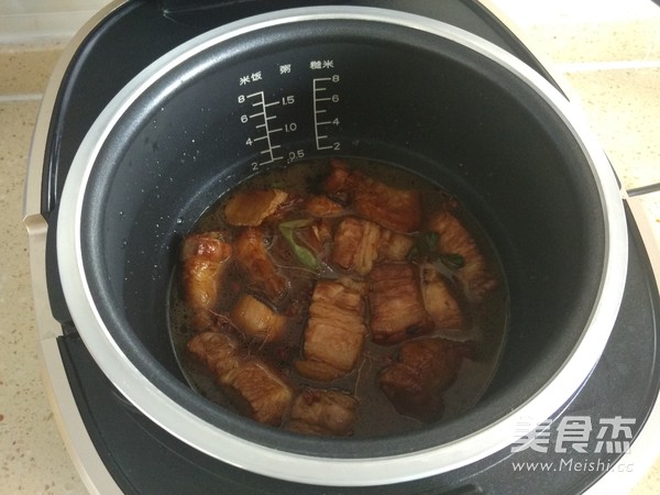 Stewed Pork Belly with Dried Beans recipe