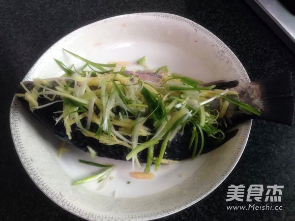 Steamed Fish (microwave) recipe
