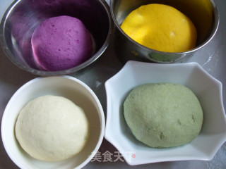 Milky Rainbow Bun recipe