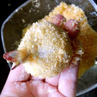 #aca烤明星大赛# Golden Potato Cheese Shrimp Balls recipe