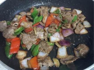 Home-style Fried Lamb Slices recipe