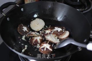Mushroom Lettuce in Oyster Sauce recipe