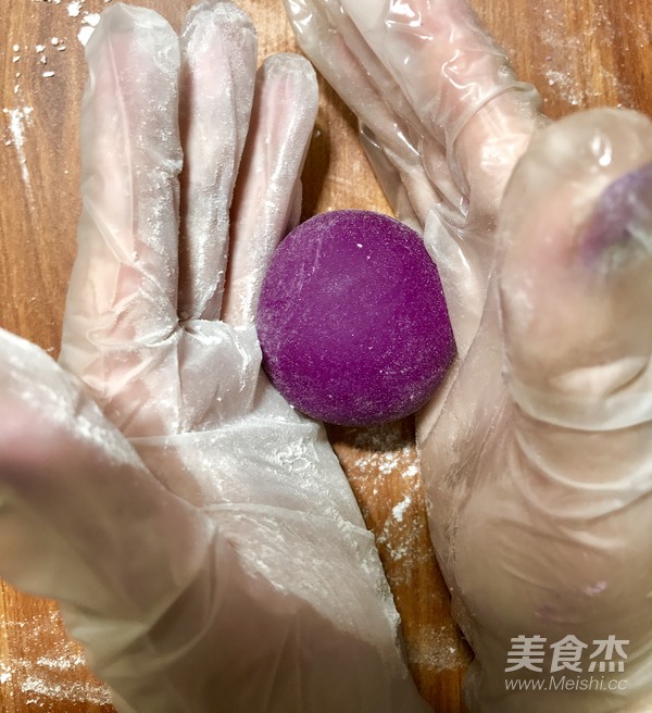 Purple Sweet Potato Mantou recipe