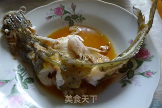 Steamed Sesame Swordfish (the Best Freshwater River Fish) recipe