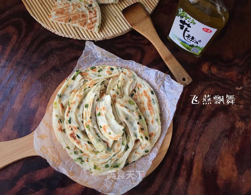 Familiar Taste in Memory ~ Pepper Oil and Green Onion Cake recipe