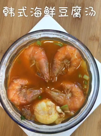 Korean Seafood Tofu Soup recipe