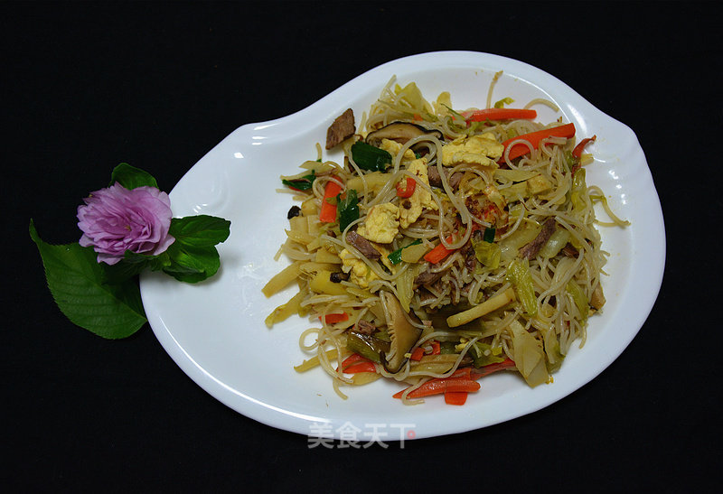 Fried Rice Noodles recipe