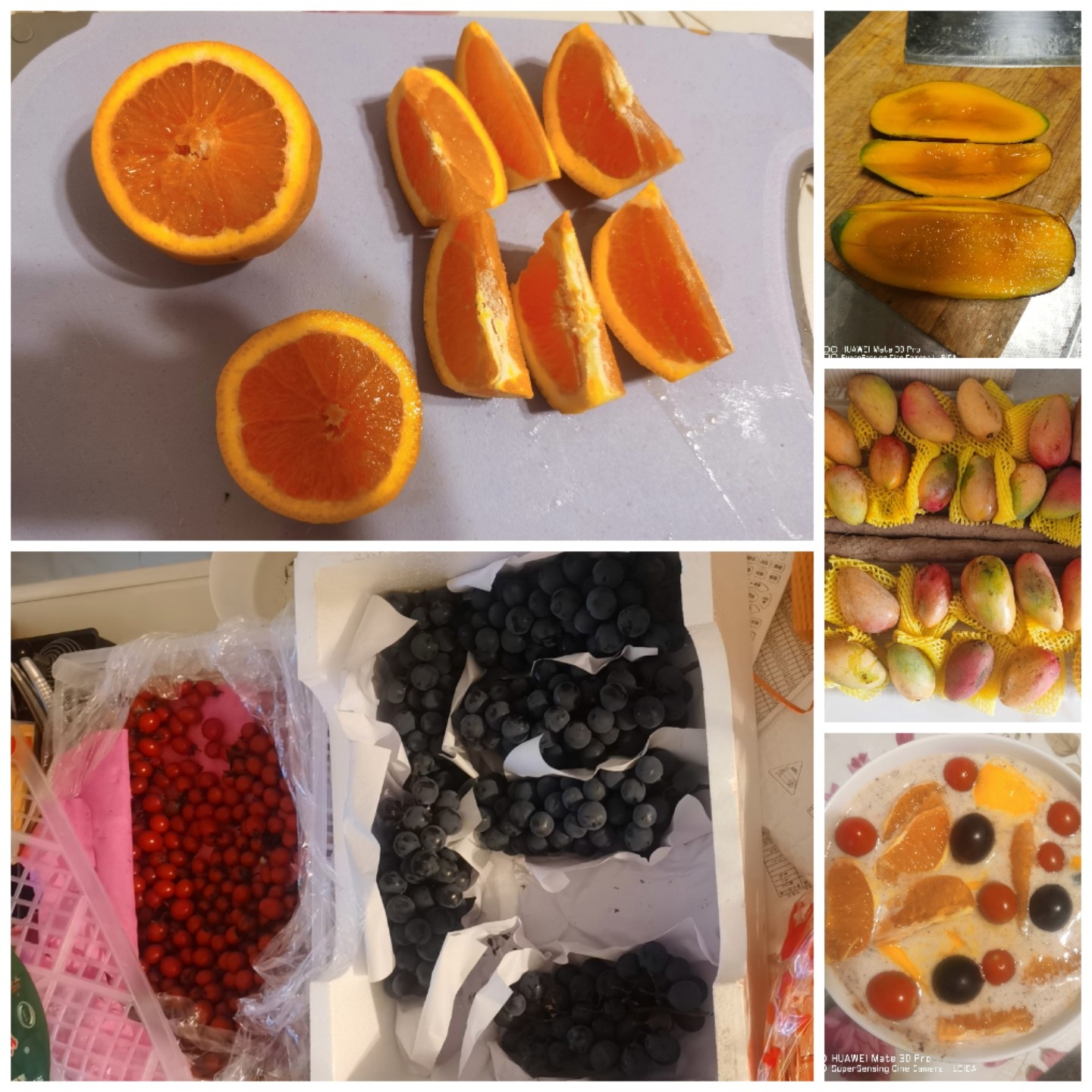 Orange Mango/sydney Tomato Grape Juice recipe