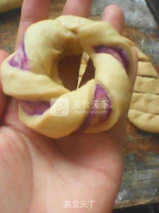 Purple Sweet Potato Roll Bread recipe