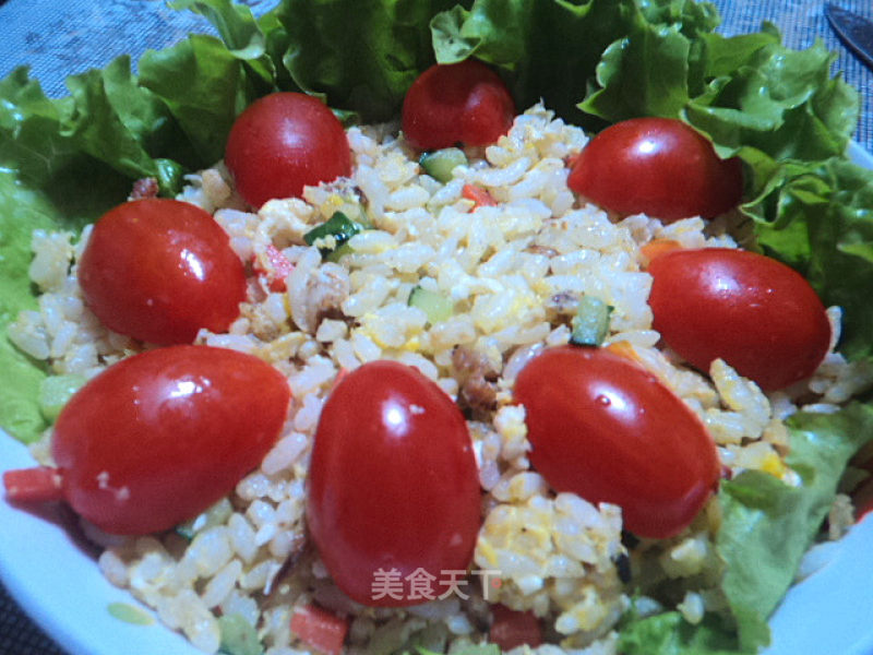 Chicken Egg Fried Rice recipe