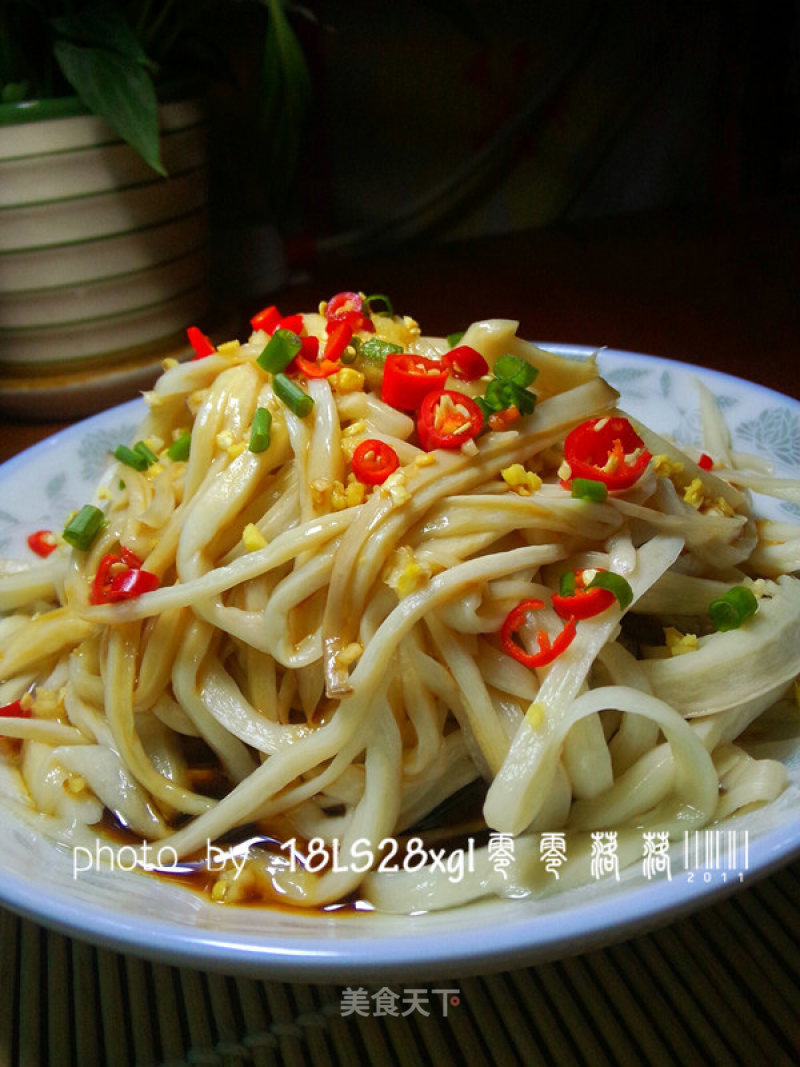 Shredded King Pleurotus recipe