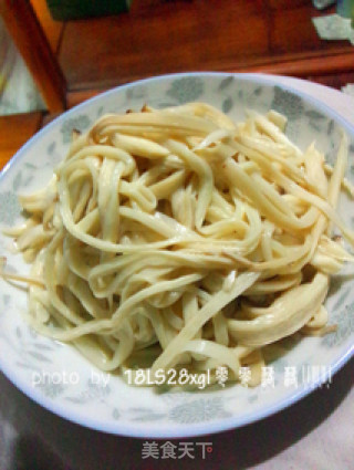 Shredded King Pleurotus recipe