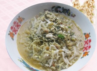Nutritious Instant Noodles with Seaweed recipe