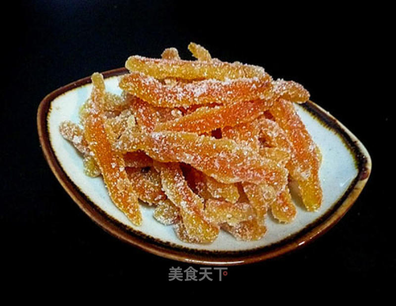 Candied Orange Peel recipe