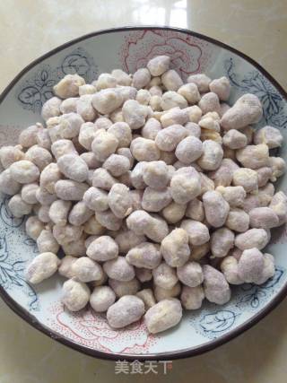 Peanuts with Milk Frosting recipe
