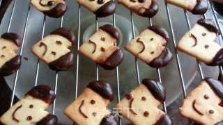 Chocolate Heart-shaped Biscuits recipe