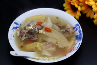 Corn Scented Bamboo Sun Pork Rib Soup recipe