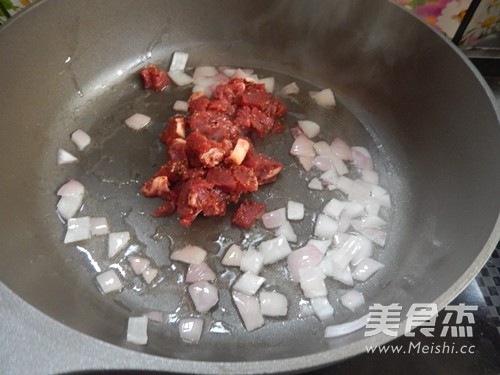 Black Pepper Beef Rice Bowl recipe