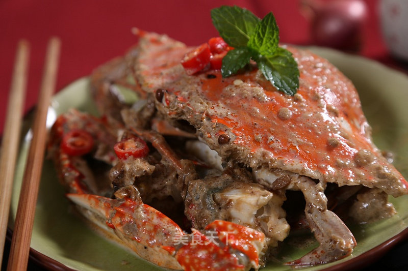 Stir-fried Crab with Singapore Chili-jiesai Private Kitchen recipe